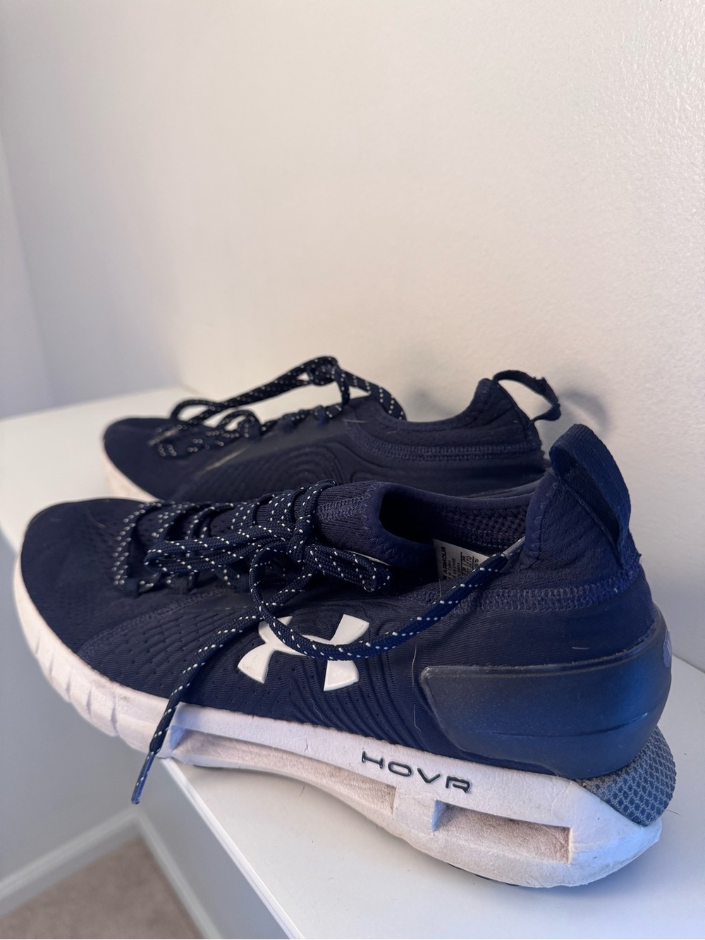 Under Armour Women’s Navy and White HOVR Training Shoes